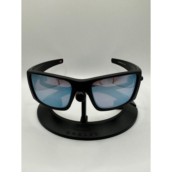 Oakley Fuel Cell Matte Black/Prizm Deep Water Polarized Sunglasses - Picture 2 of 6